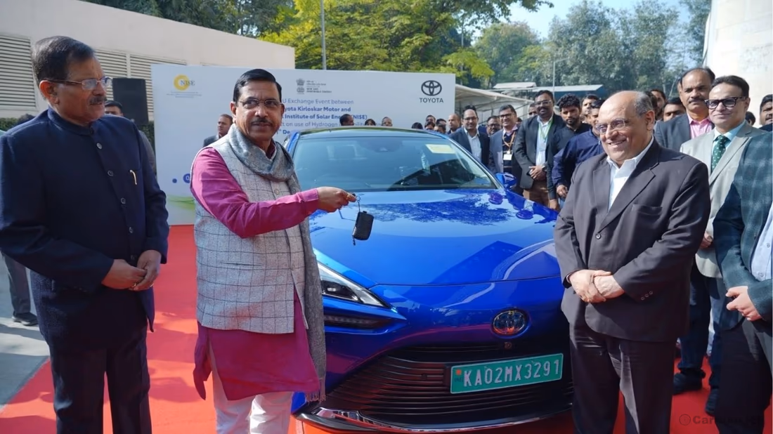 Toyota Mirai Ignites India's Green Hydrogen Drive in Bold TKM-NISE Partnership Audio