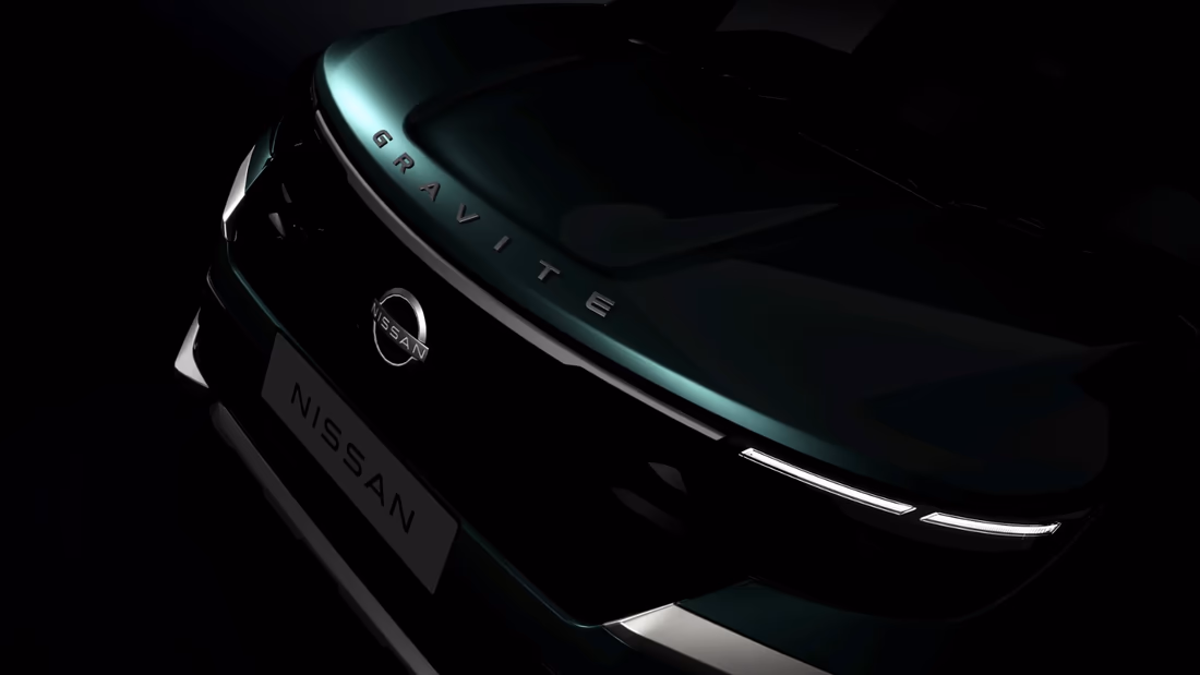 New Nissan Gravite MPV Teased Ahead of India Launch in Early 2026 Audio