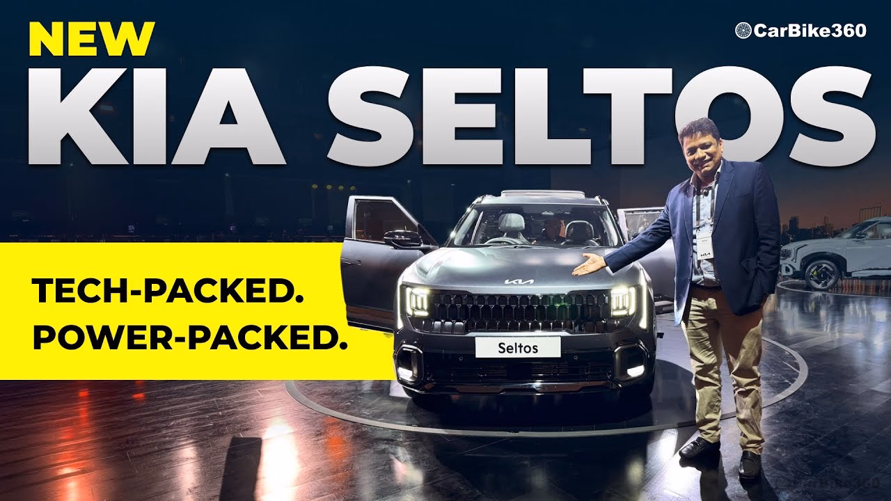 2026 New Kia Seltos Detailed Walkaround – GT Line, X Line & Features, Looks, colours explained