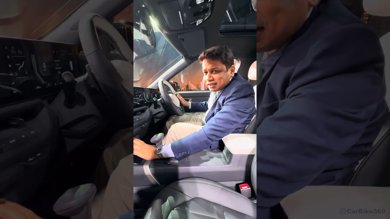 Front cabin of the new #KiaSeltos comes loaded with tech and features
