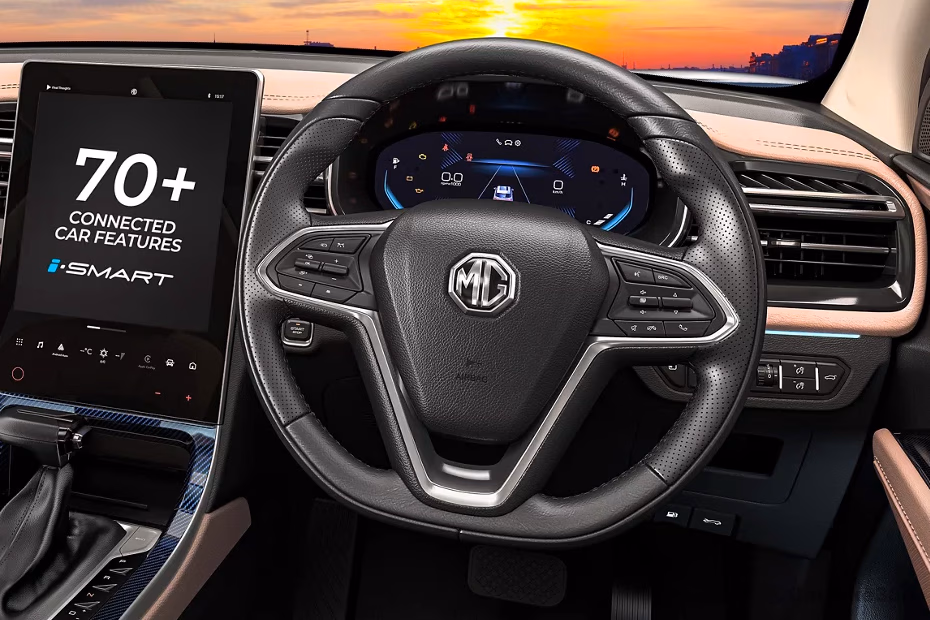 MG Hector Plus Steering Wheel