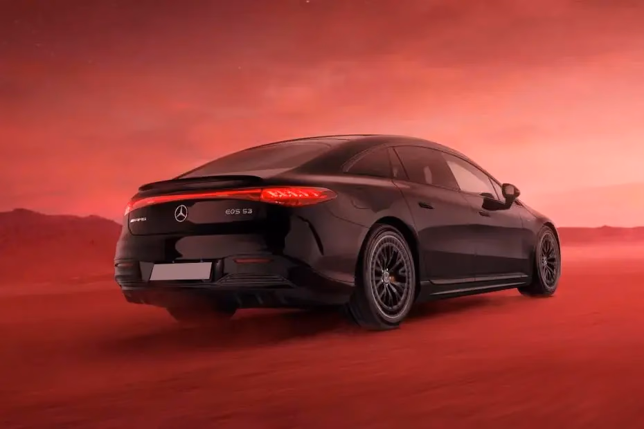 Mercedes-Benz-EQS rear-view Mercedes-Benz-EQS rear-view