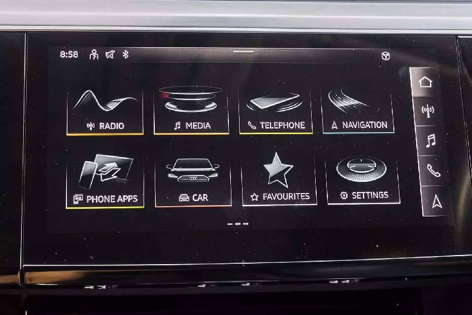 Audi E-tron Sportback Infotainment System Audi E-tron Sportback Infotainment System