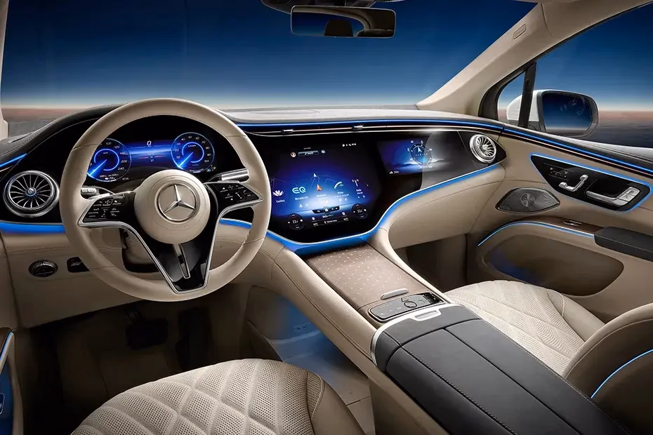 Mercedes Benz EQS SUV Dashboard Mercedes Benz EQS SUV Dashboard