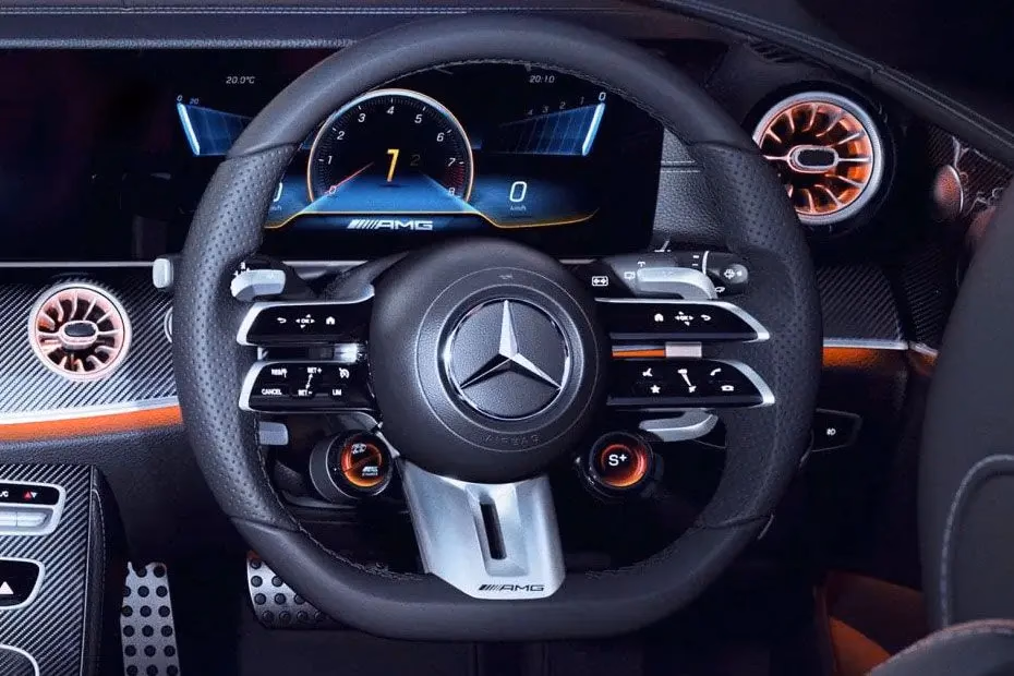 Mercedes-Benz AMG-E53 Cabriolet steering-wheel