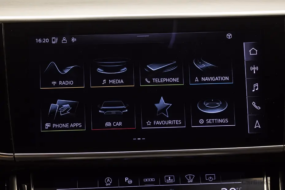 Audi A8 L Infotainment System Audi A8 L Infotainment System
