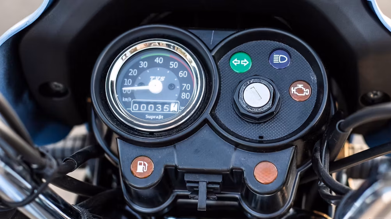 टीवीएस XL100 इंस्ट्रूमेंट क्लस्टर