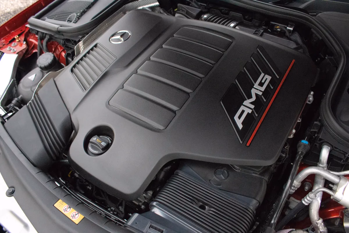 Mercedes-Benz AMG E53 Cabriolet Engine Mercedes-Benz AMG E53 Cabriolet Engine
