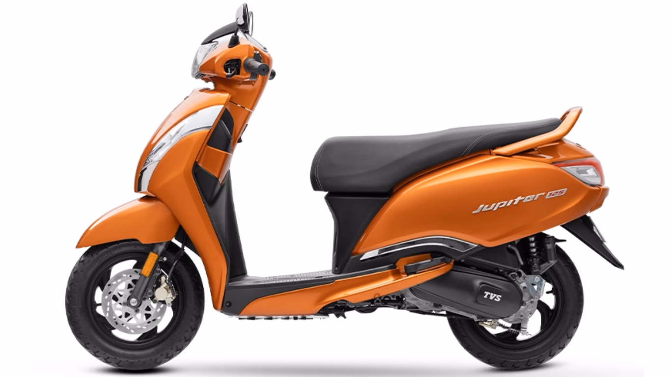 TVS Jupiter 125 Side Profile TVS Jupiter 125 Side Profile