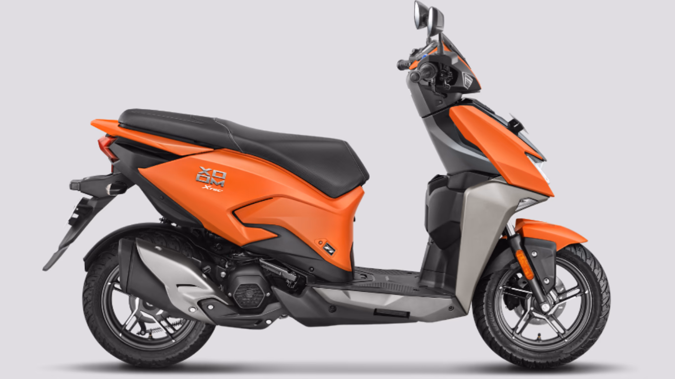 Hero Xoom 110 Side Profile