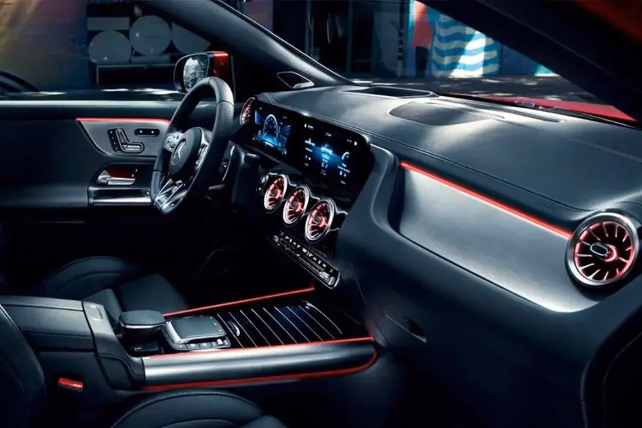 Mercedes-Benz AMG GLA35 Ambient Lighting View