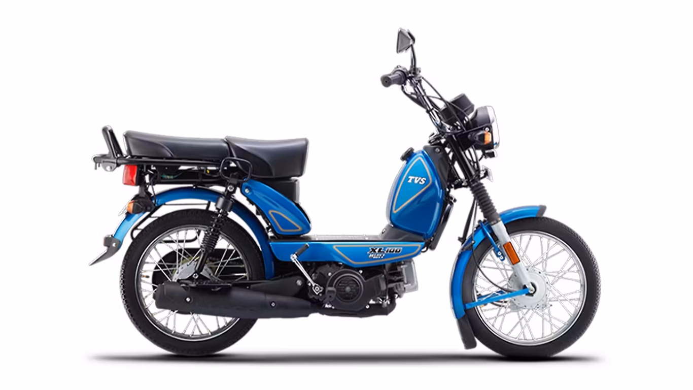 टीवीएस XL100 साइड प्रोफाइल