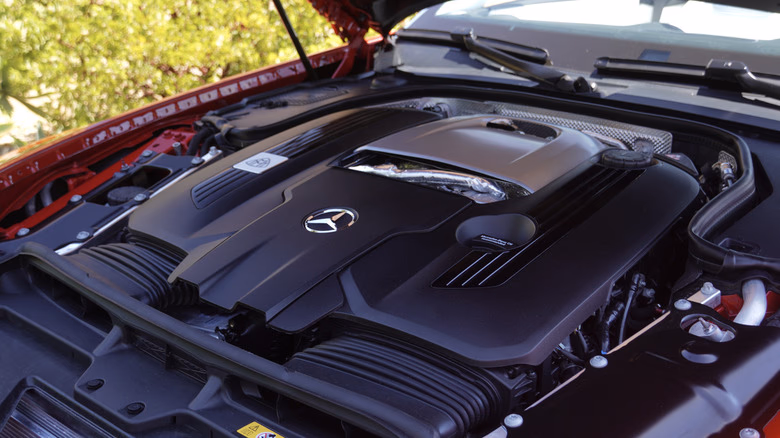 Mercedes-Maybach SL 680 Engine Mercedes-Maybach SL 680 Engine