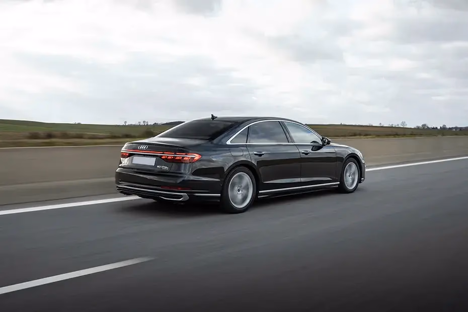 Audi A8 L Right Side Rear View Audi A8 L Right Side Rear View