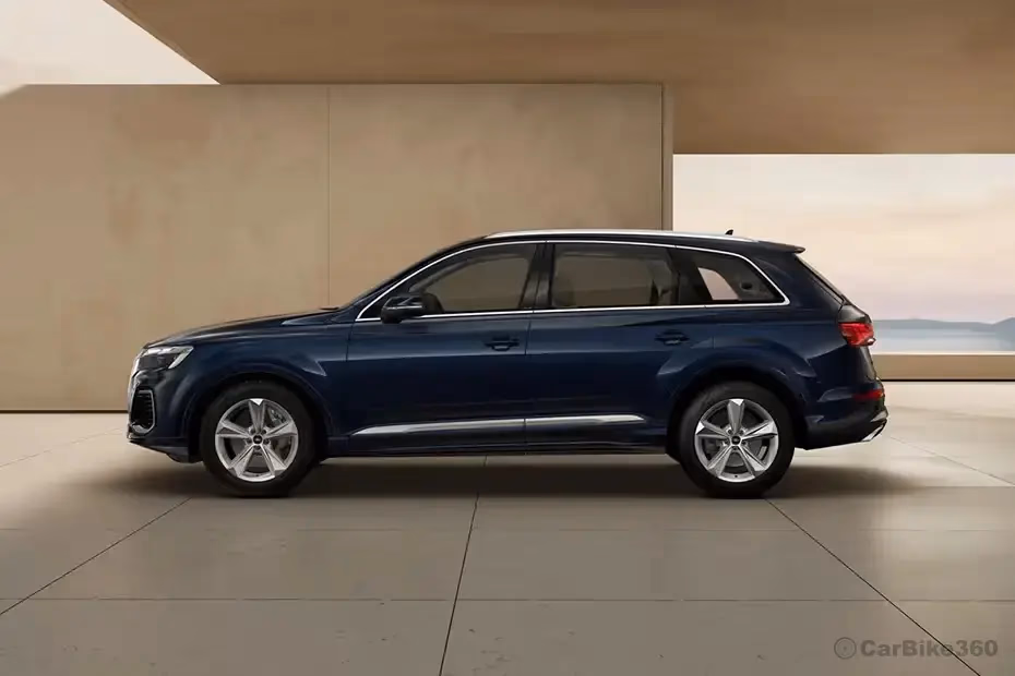 Audi Q7 Left Side View Audi Q7 Left Side View