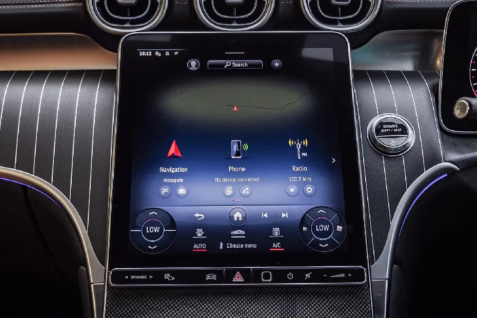 Mercedes-Benz GLC Infotainment System