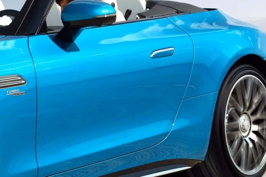 Mercedes-Benz SL55 Roadster Automatically extending door handles Mercedes-Benz SL55 Roadster Automatically extending door handles