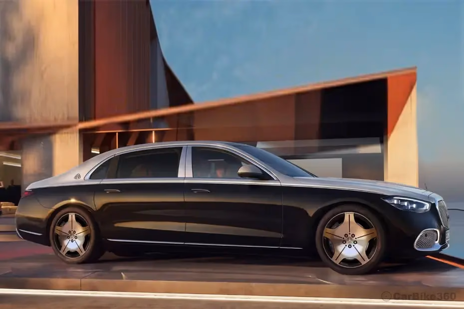 Mercedes-Benz Maybach S-Class Right Side View Mercedes-Benz Maybach S-Class Right Side View