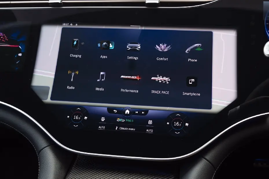 Mercedes-Benz AMG EQS Infotainment System Mercedes-Benz AMG EQS Infotainment System