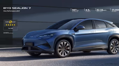 BYD SEALION 7 Price Revision For the 2026 Season