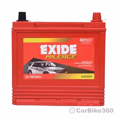 Exide Mileage FML0-ML75D23LBH Exide Mileage FML0-ML75D23LBH