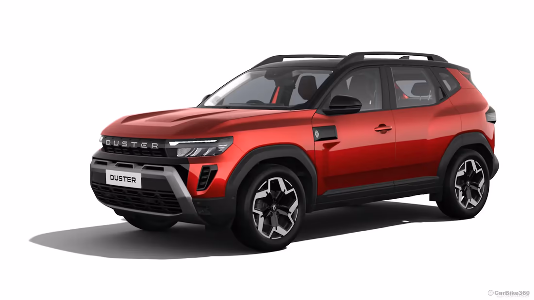 Sunset Red with Stealth Black Roof Color Sunset Red with Stealth Black Roof Color