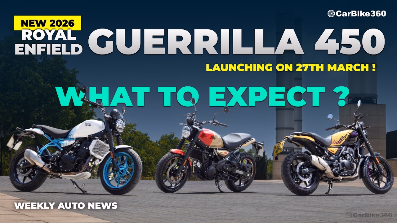 2026 Royal Enfield Guerrilla 450 Launching On 27th March! 2026 Royal Enfield Guerrilla 450 Launching On 27th March!