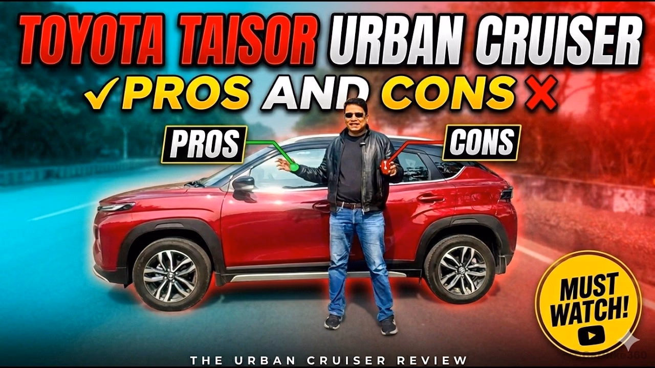 Toyota Urban Cruiser Taisor - Pros and Cons