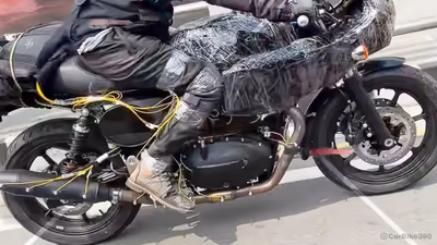 2026 Royal Enfield 750 Cafe Racer Spied Testing