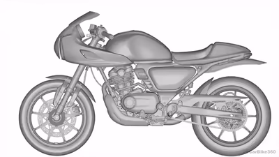 TVS Ronin Café Racer Design Patent Leaked