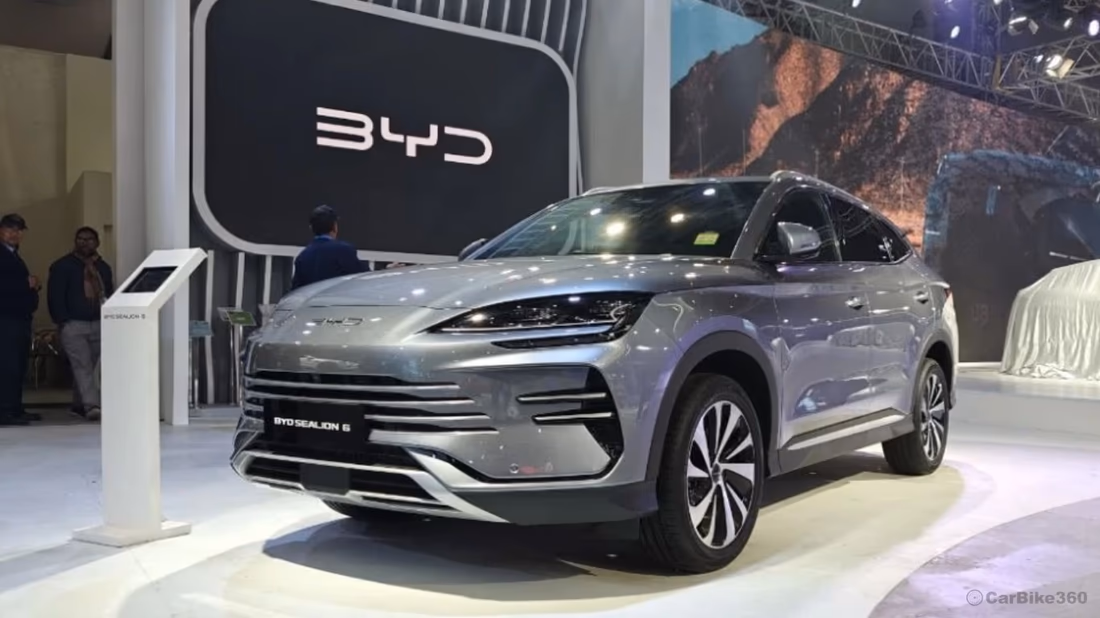 BYD Sealion 6 PHEV Spotted Testing in India Ahead of Launch Audio