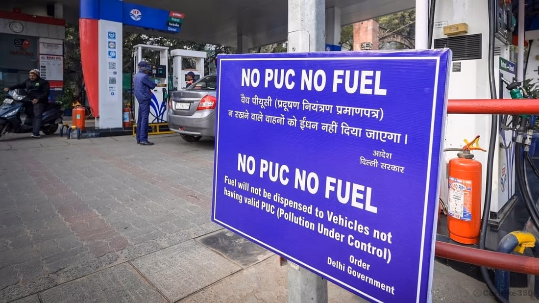 Over 15,000 vehicles denied fuel in Delhi over missing PUC certificates Audio