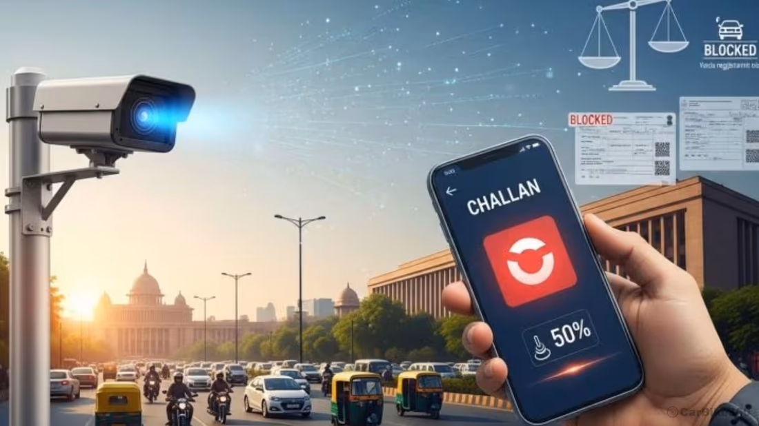 Delhi enforces stricter digital challan system, repeat offenders face licence suspension Audio