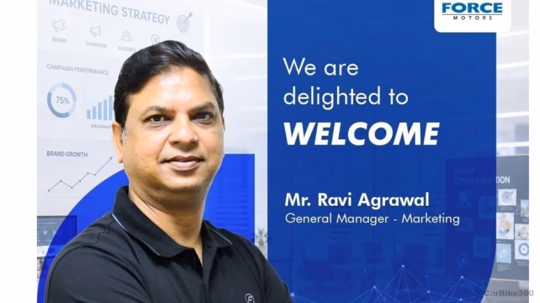 Force Motors appoints Ravi Agrawal as Head of Marketing to boost brand strategy Audio
