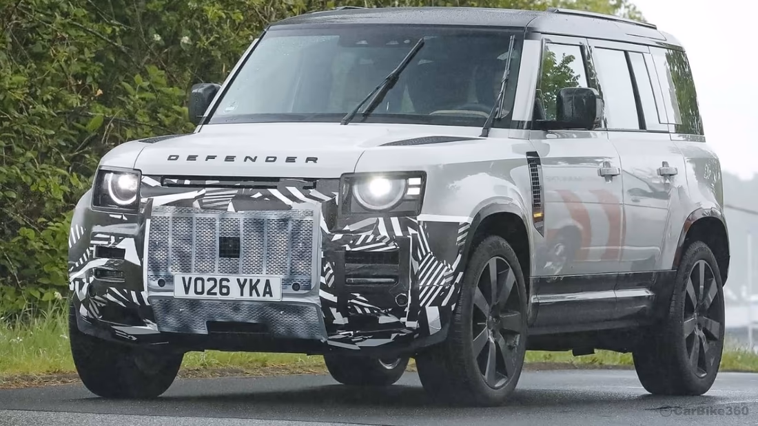 Land Rover Defender Facelift Spotted Testing Ahead of Expected 2026 Debut Audio