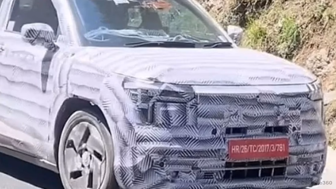 Maruti Suzuki YMC 3-row electric MPV spied testing ahead of India launch Audio