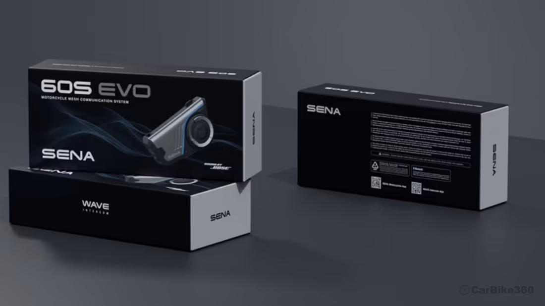 Sena 60S EVO Motorcycle Communicator launched with bose audio and lifetime warranty Audio