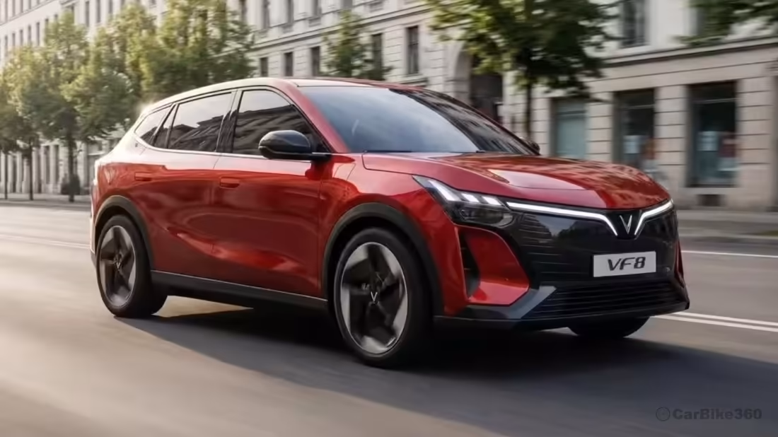 VinFast files design patent for second-gen VF 8 SUV in India Audio