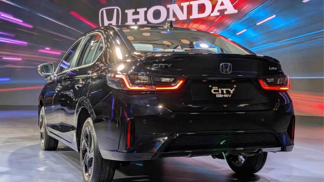 2026 Honda City Facelift Rear Design