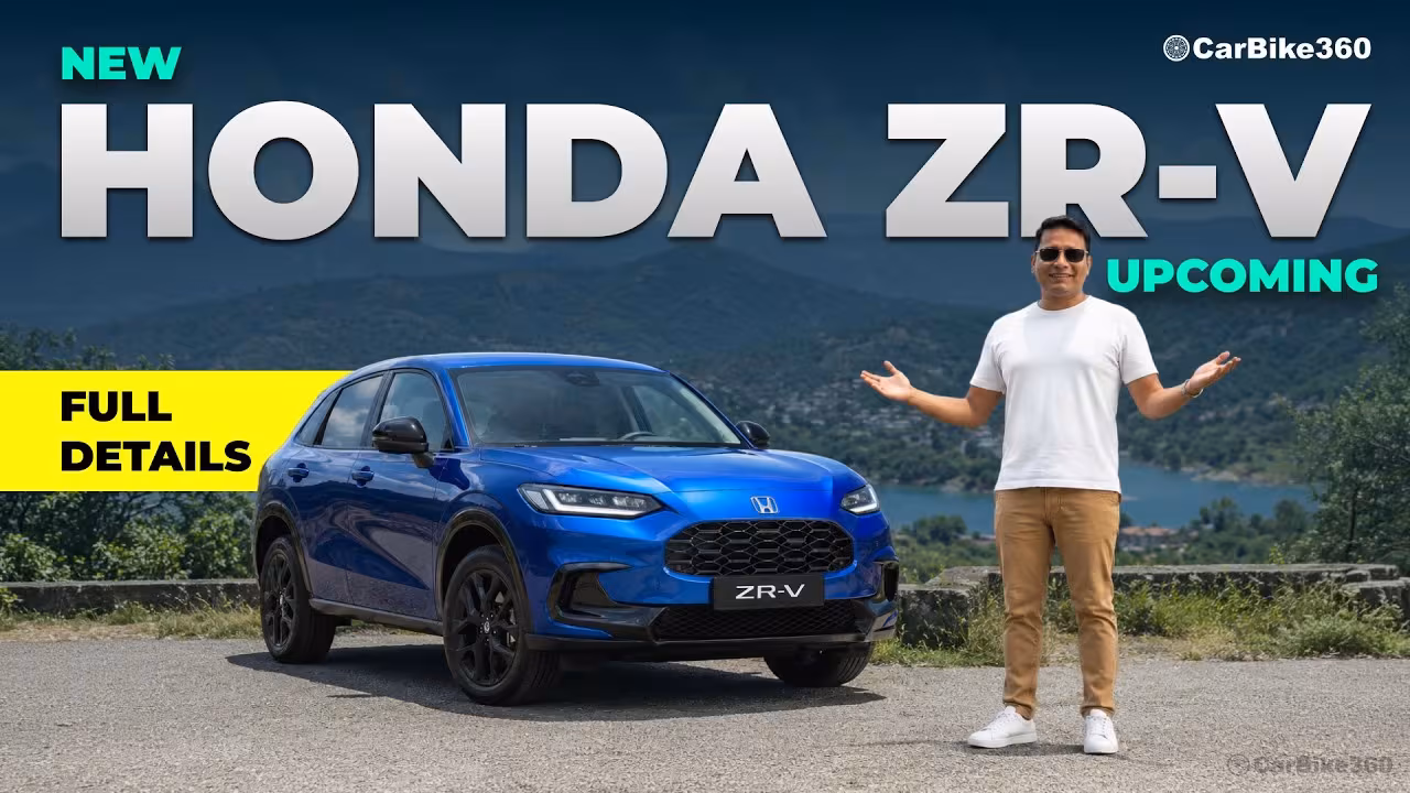 Honda ZR-V India Launch Soon New Premium SUV Set to Enter Indian Market