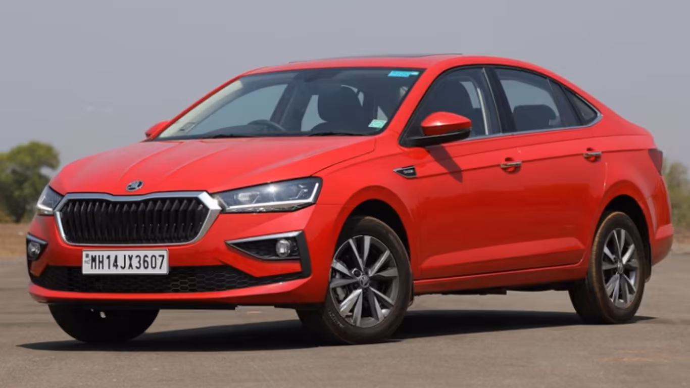 Skoda Slavia Front Design