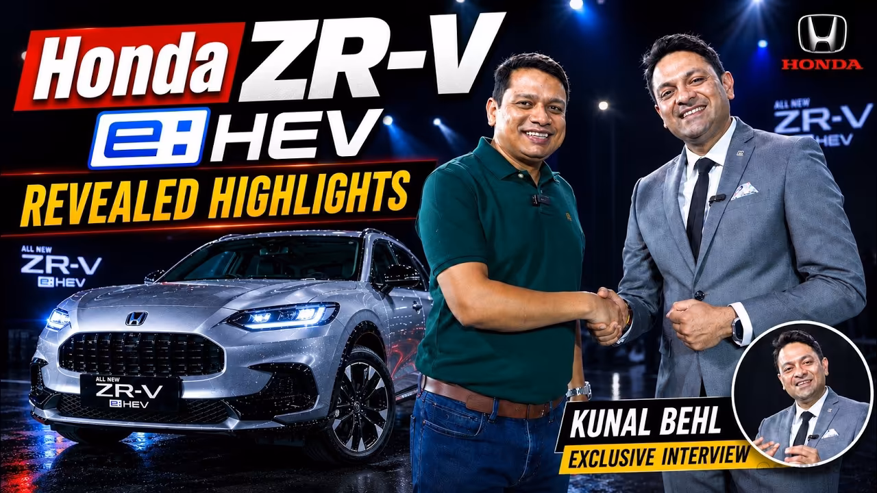 Talking about new Honda City and upcoming ZR-V SUV with Honda India’s Kunal Bahl! Talking about new Honda City and upcoming ZR-V SUV with Honda India’s Kunal Bahl!