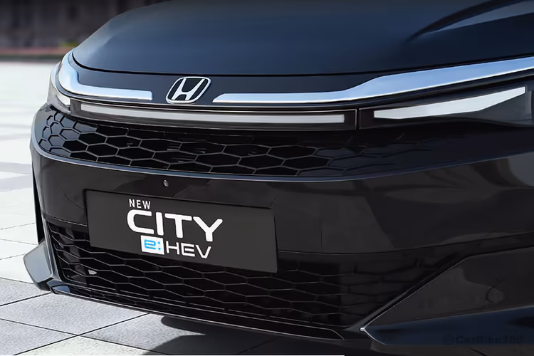 Honda City Front Grille Close Look Honda City Front Grille Close Look