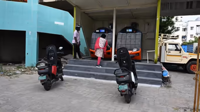 Battery Swapping at Chennai Railway Station