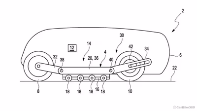 BMW Patents Fully Enclosed Aerodynamic Motorcycle