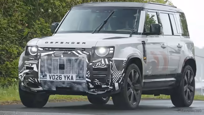 2026 Land Rover Defender Facelift Spotted Testing
