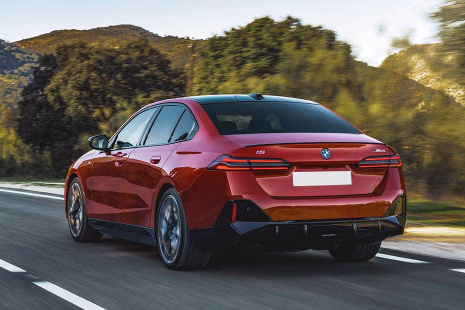 BMW i5 Left Side Rear View BMW i5 Left Side Rear View