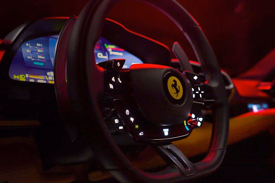 Ferrari 296 GTB Steering Wheel Ferrari 296 GTB Steering Wheel