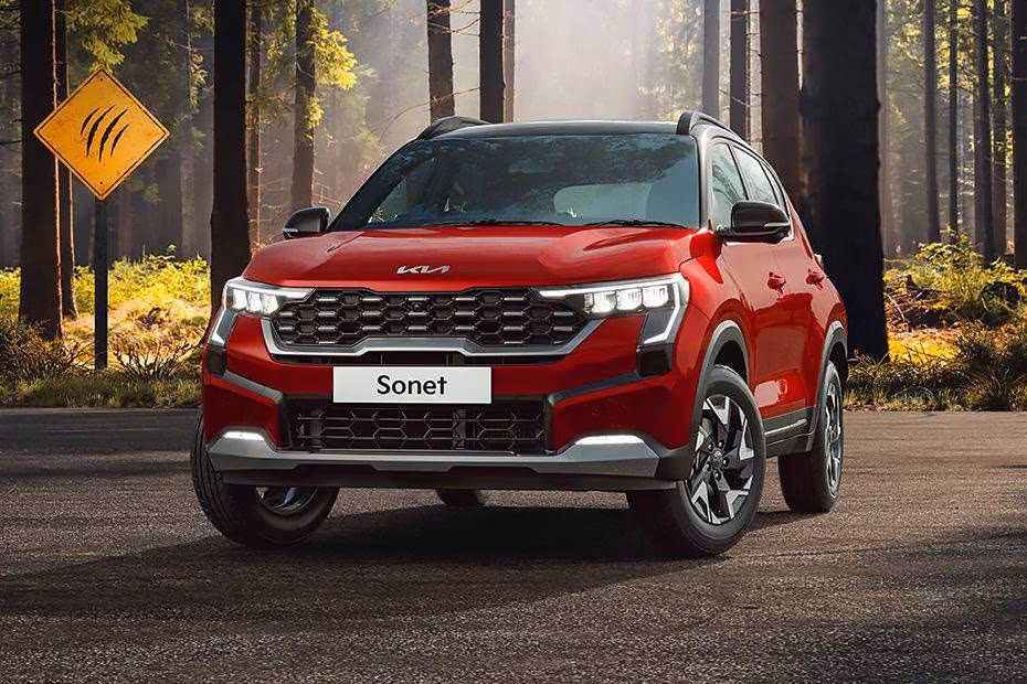 Kia sonet Front View Kia sonet Front View