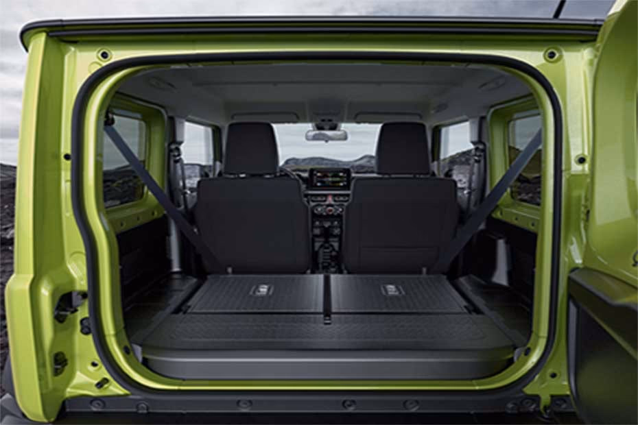Maruti Jimny 5-Door Bootspace Maruti Jimny 5-Door Bootspace